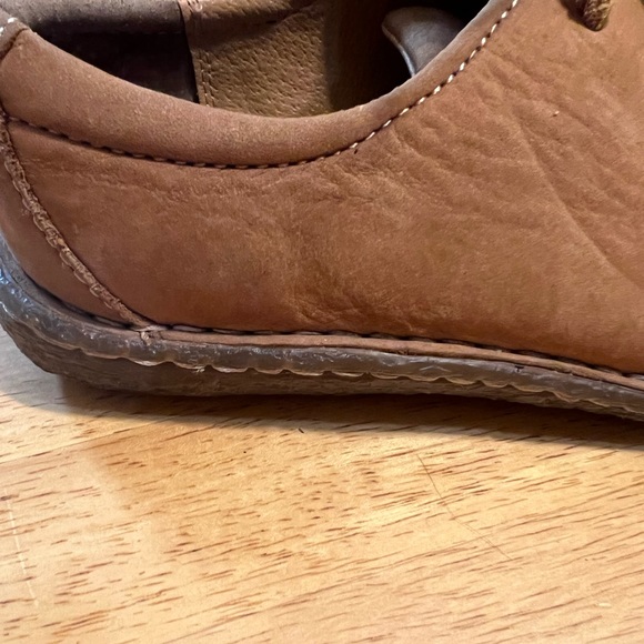 🌻🌹Covington tan leather 90’s 70s vibes 😎clogs/lace up size 8.5 EUC!🌹🌻 - Picture 11 of 16